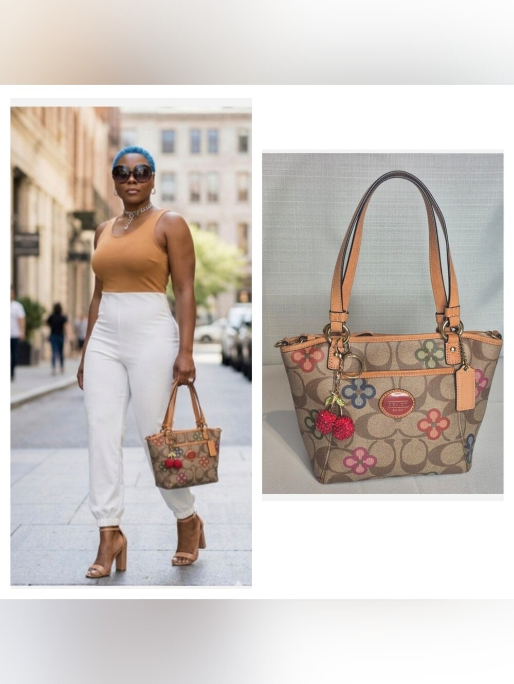 Coach Classic Peyton Cover Small Tote Bag F22226 Y2K